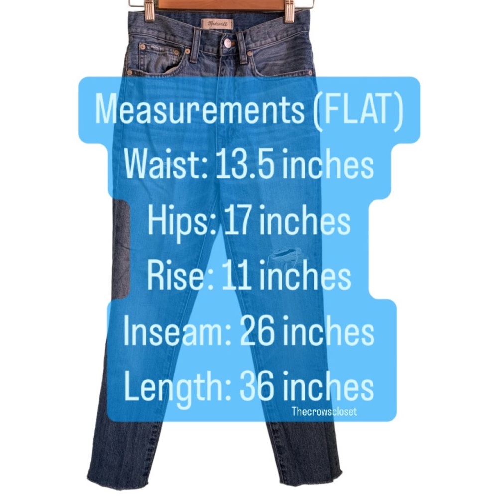 5for20 Madewell rigid skinny distressed high waisted jeans - Picture 2 of 11